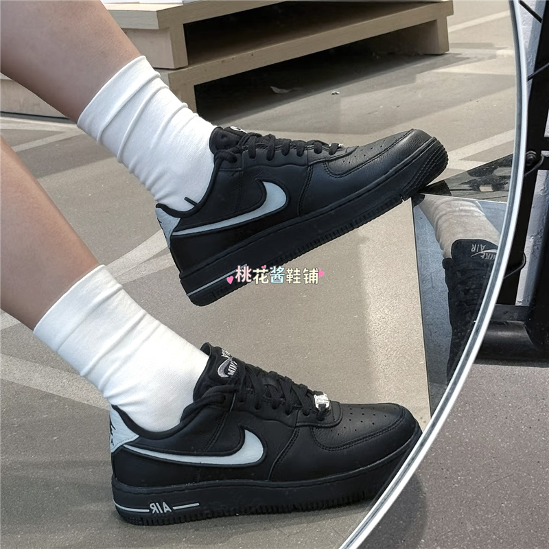 NIKE耐克女子AIR FORCE 1 DANCE时尚运动黑色休闲鞋FJ7409-002