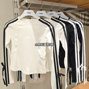 KG3861 KG3862 KG3860 圆领长袖 阿迪达斯25冬女子可拆卸蝴蝶结修身