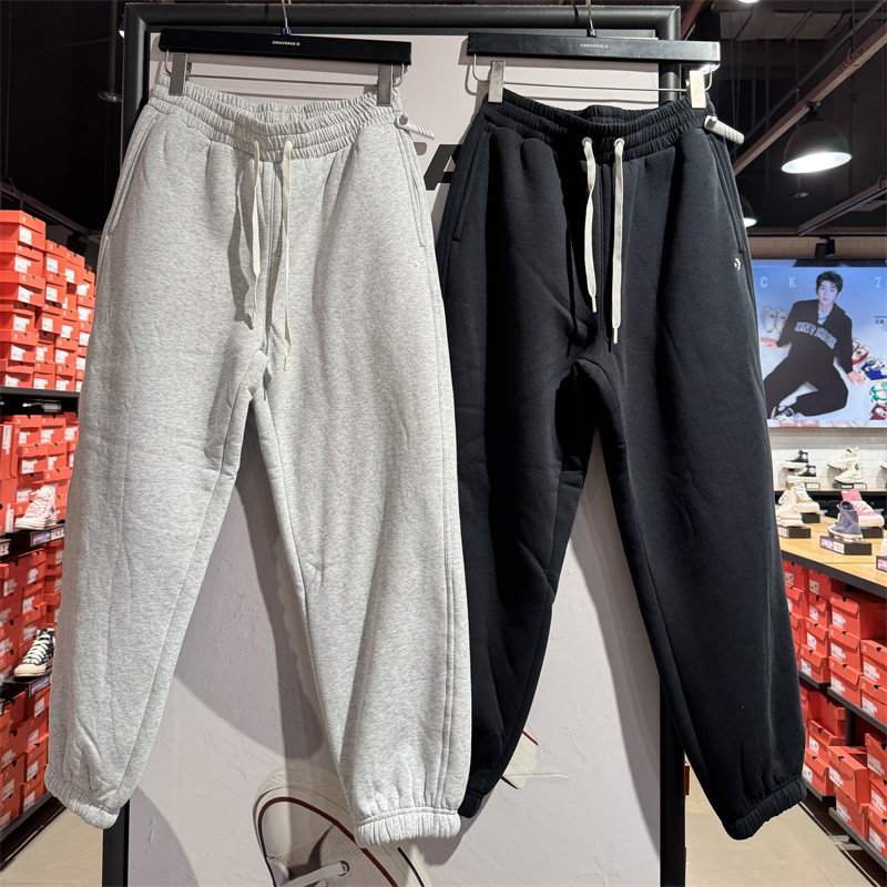 正品匡威CONVERSE男女加厚加绒运动长裤小脚裤10027003-A01-A02,运动服/休闲服装,运动长裤,淘宝优惠券,粉丝福利购,淘宝优惠卷