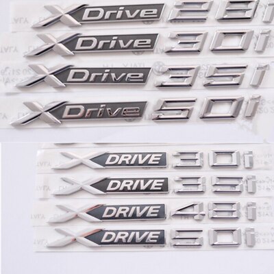 适用新老款宝马X1X2X3 X5 X4 X5 X6 XDRIVE 28I 30I 35I 门标侧标