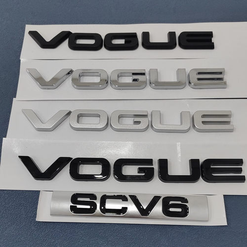 新款路虎车标揽胜行政版VOGUE SE字母SCV6英文改装后尾箱加长标志
