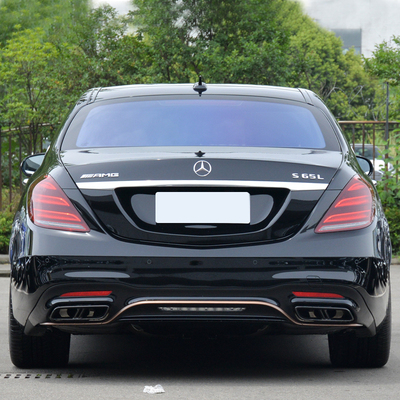奔驰车标原厂S级AMG后标s65l字母s63车尾标志v8v12侧标数字装饰贴