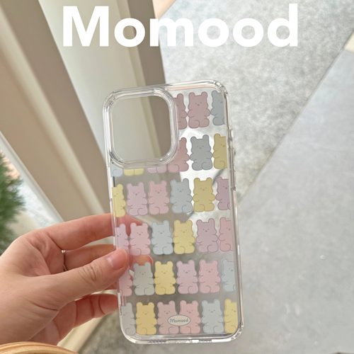 MoMood彩色小熊糖亚克力手机壳