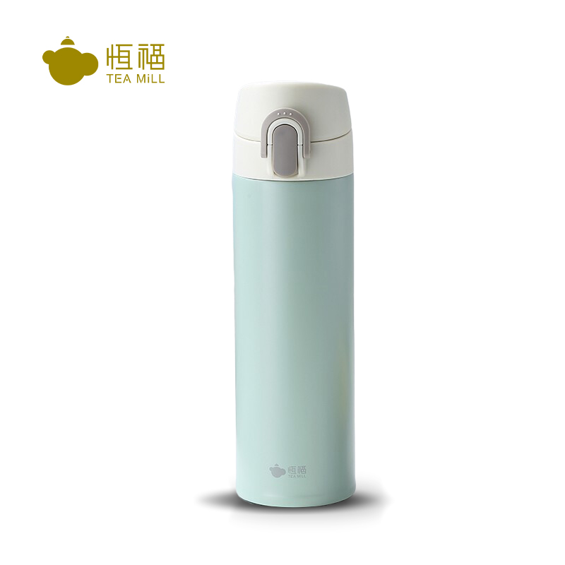 不锈钢学生真空弹盖户外保温杯