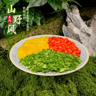 山野风山缓缓三出山同款装牛肉盘子仪式感特色圆盘火锅店专用餐具
