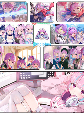 凑阿库娅Hololive神乐MEA鼠标垫