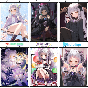 Hololive  紫咲诗音挂画 Shion虚拟主播海报定制Vtuber美少女周边