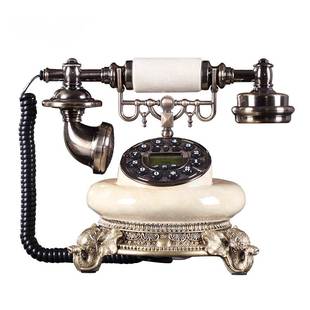 电话机复古家用时尚 悦旗仿古欧式 创意办公有线固定古董电话机座机