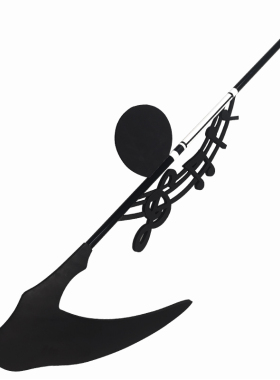 【竹苑】MeatMat 脑叶公司E-G-O装备 Da Capo音符镰刀COS道具武器