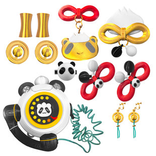 【竹苑】绝区零 琉音cos服 3D头饰 发饰 腰饰 胸饰 领饰 道具配件