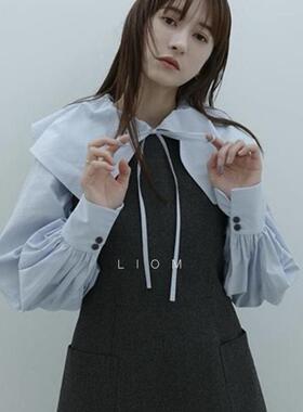 25春clane新品日系小众复古圆领绑带无袖收腰系带背心连衣裙女