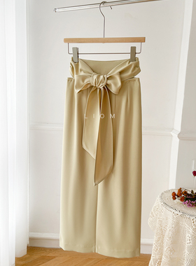 CLANE松本惠奈初秋百搭通勤中长款开叉高腰纯色系带包臀半身裙女