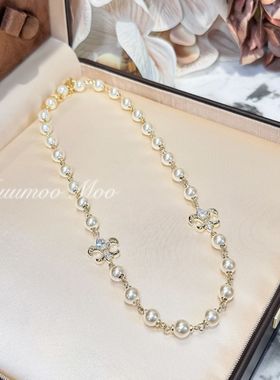 日韩时尚千金风珠珠项链