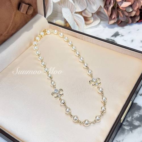 日韩时尚千金风珠珠项链