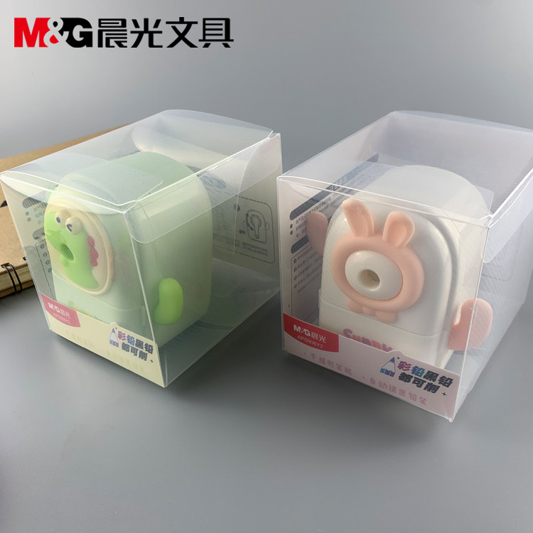新品晨光文具兔子恐龙削笔机2色外观粉色/绿色APS906Y2,文具电教/文化用品/商务用品,卷笔器,淘宝优惠券,粉丝福利购,淘宝优惠卷