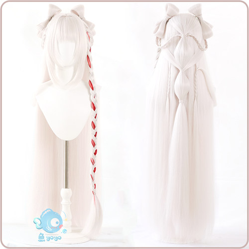 精致双层蝴蝶结特调银光粉西施