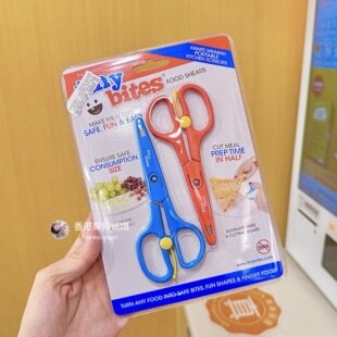 代購美国tiny 便携无BPA bites宝宝辅食剪刀安全方便婴儿6m