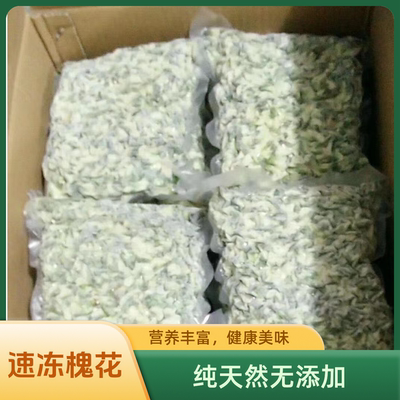 2025年速冻槐花新鲜速冻真空包装人工挑拣杂质少商超品质长年供货