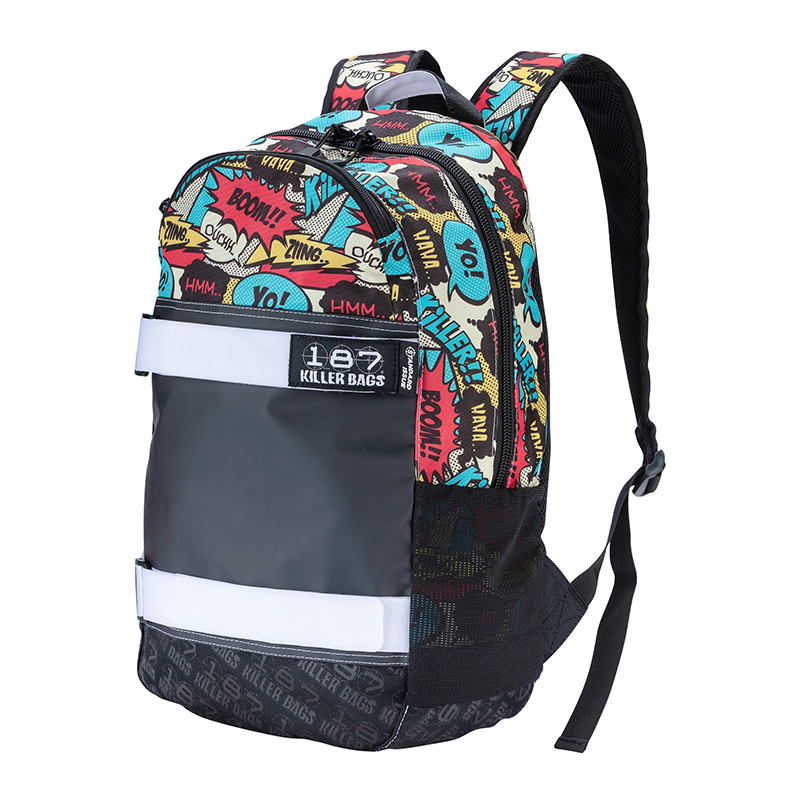 187 Killer Pads滑板包双肩背电脑旅行包Standard Issue Backpack 运动/瑜伽/健身/球迷用品 滑板包 原图主图