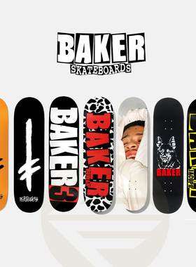 美国进口BAKER  DEATHWISH 板面专业双翘全加枫滑板弹性好
