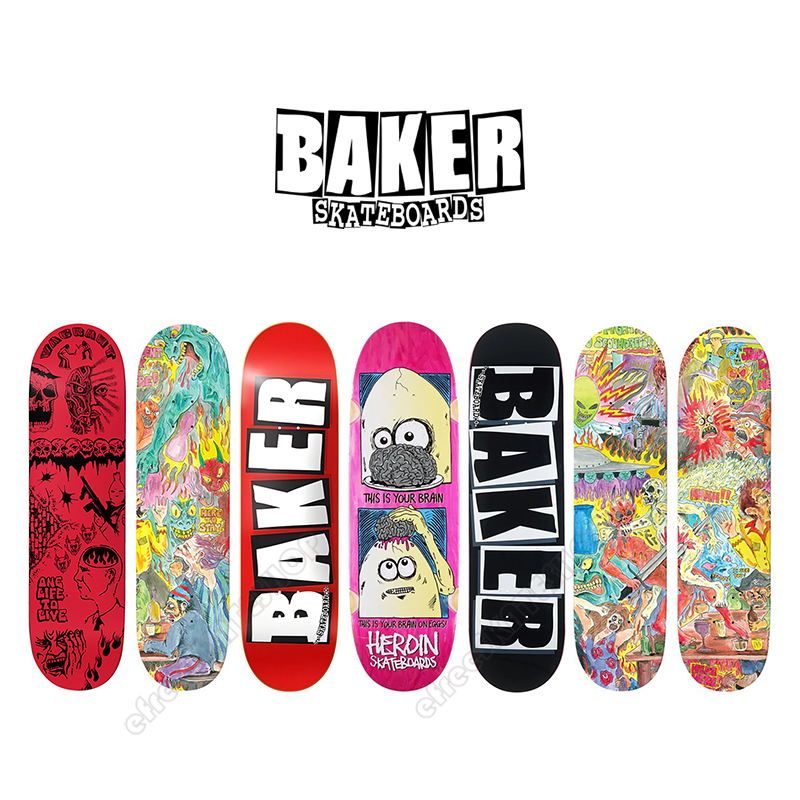 美国进口BAKER  DEATHWISH 板面 墨西哥产专业滑板弹性好