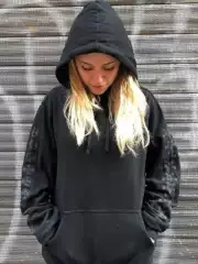Authentic Thrasher X Independent Collaboration Sweatshirt for Teenagers, Men and Women, Hoodie, Street Fashion