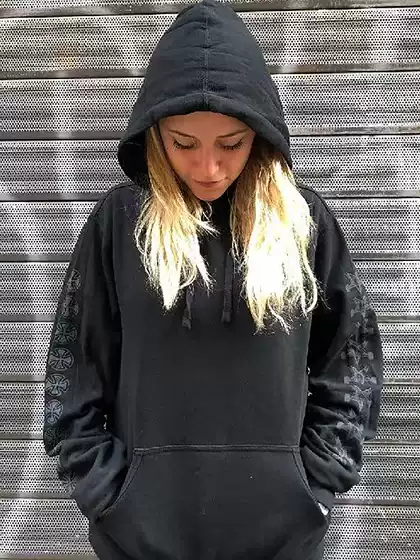 Authentic Thrasher X Independent Collaboration Sweatshirt for Teenagers, Men and Women, Hoodie, Street Fashion