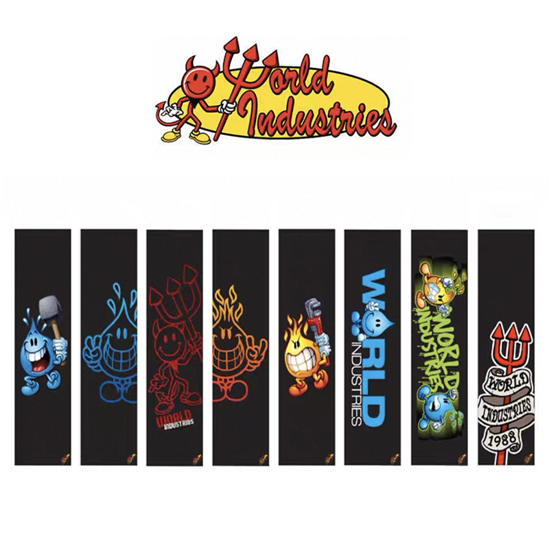 进口World Industries 滑板砂纸 粘脚 耐用 让你轻松跳起来MOB