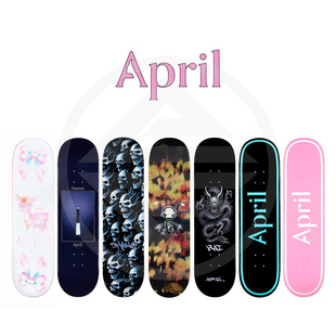 美国APRIL板面26年新款正品YUTO签名款双翘青少年儿童专业滑板