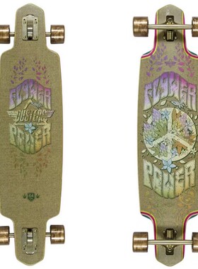 进口DUSTERS DUS-FLOWER 38英寸 速降代步刷街滑板 公路板长板