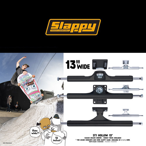 SLAPPY13英寸大宽滑板桥