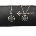 Sterling Silver Chain Length 45 Plus 5cm Weight 7.0g Retro Style
