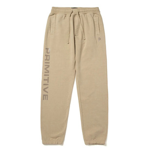 Primitive 裤子 COLLEGIATE WASHED FLEECE PANT TAN运动滑板裤