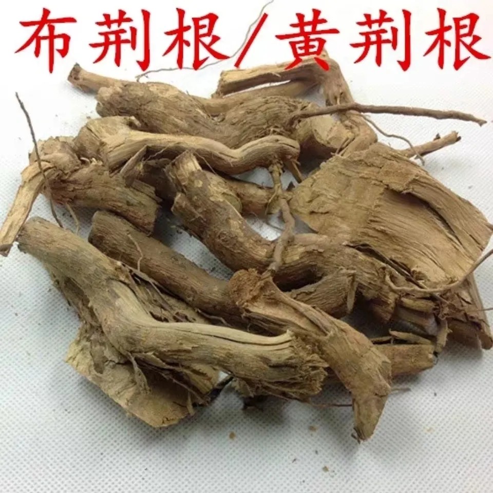天然青草牡荆草布惊草布惊树根黄荆条五指柑 五指风 纯根干货500g