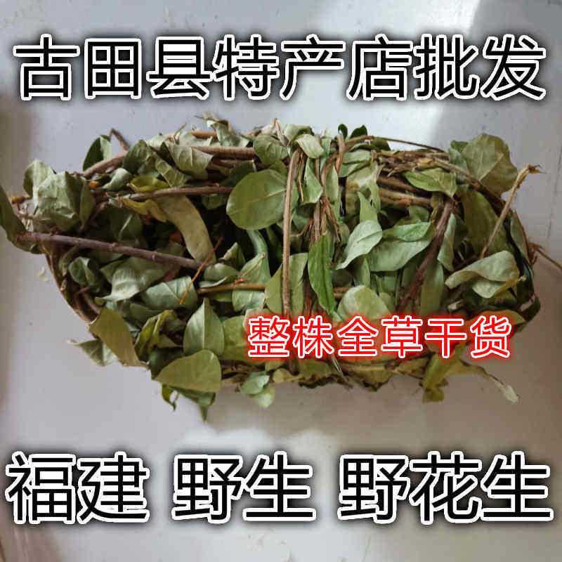 天然野花生草 假地豆 狗尾花 大青叶 异果山绿豆 假花生 500g包邮