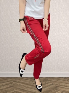 新款 女2026夏季 百搭显瘦哈伦裤 高腰弹力萝卜裤 时尚 网红爆款 休闲裤