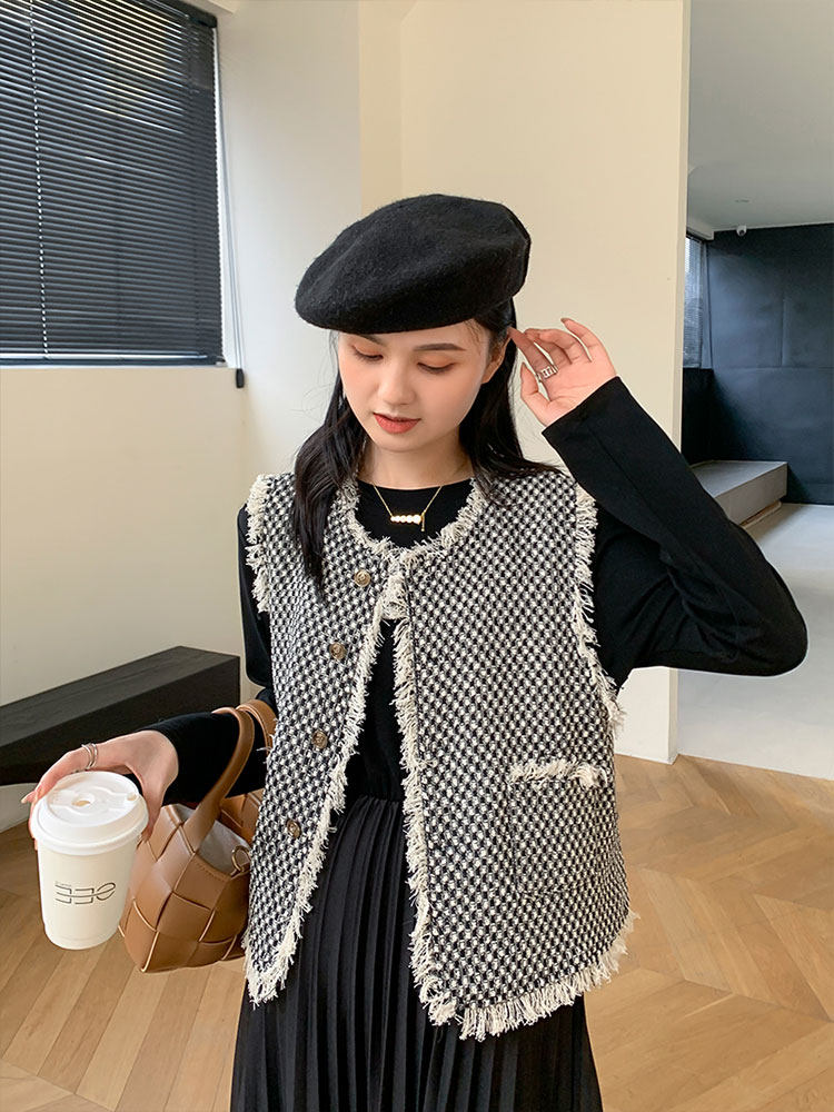 ZMA MATERNITY WEAR [BEIGANG] SPRING AND AUTUMN NEW VEST DRESS SET FASHION MATERNITY SKIRT AUTUMN STYLE