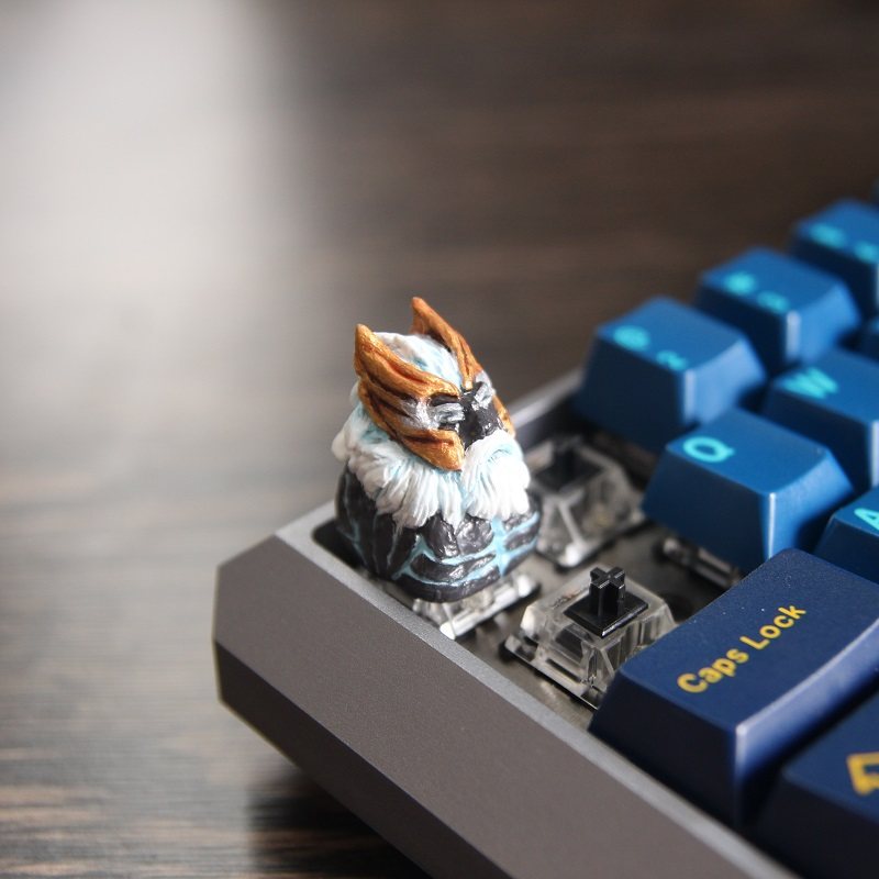 LNV KEY DOTA2 手工上色 限量粘土键帽 剑圣 宙斯 