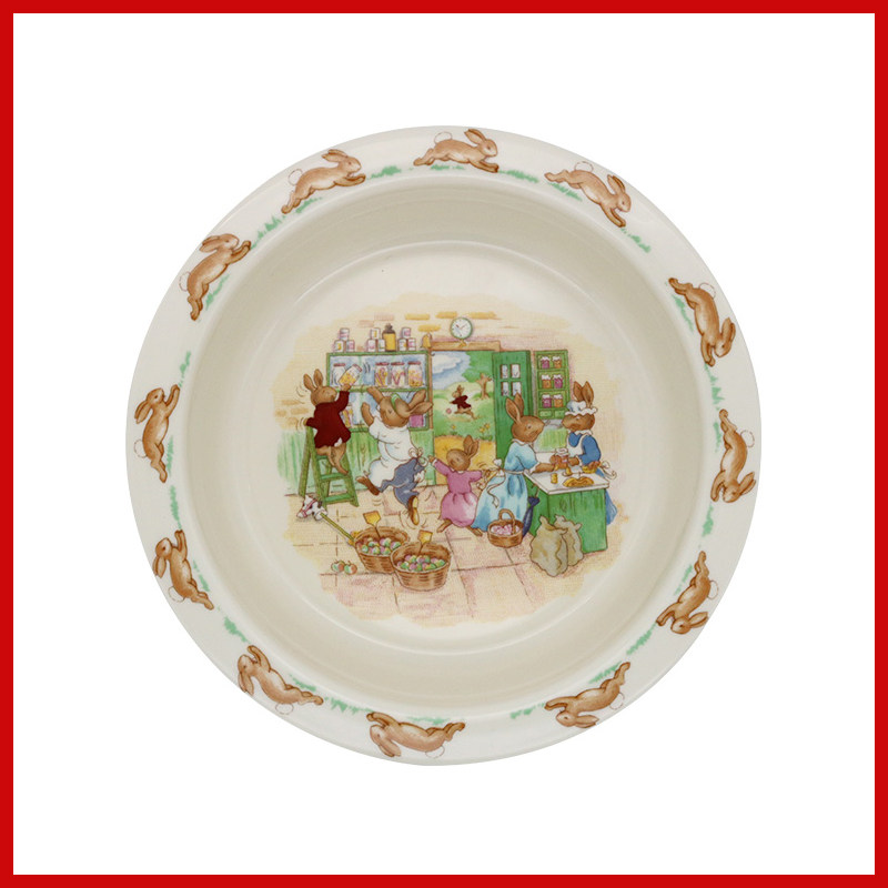 现货道尔顿彼得兔骨瓷儿碗餐具