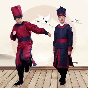 明朝御前侍卫衙役演出服装 衙门捕头官兵服装 儿童成人宋朝服装 古装