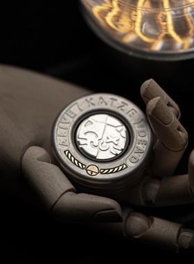 世界EDC 凯特币EAEDC 金属解压神器指尖陀螺玩具