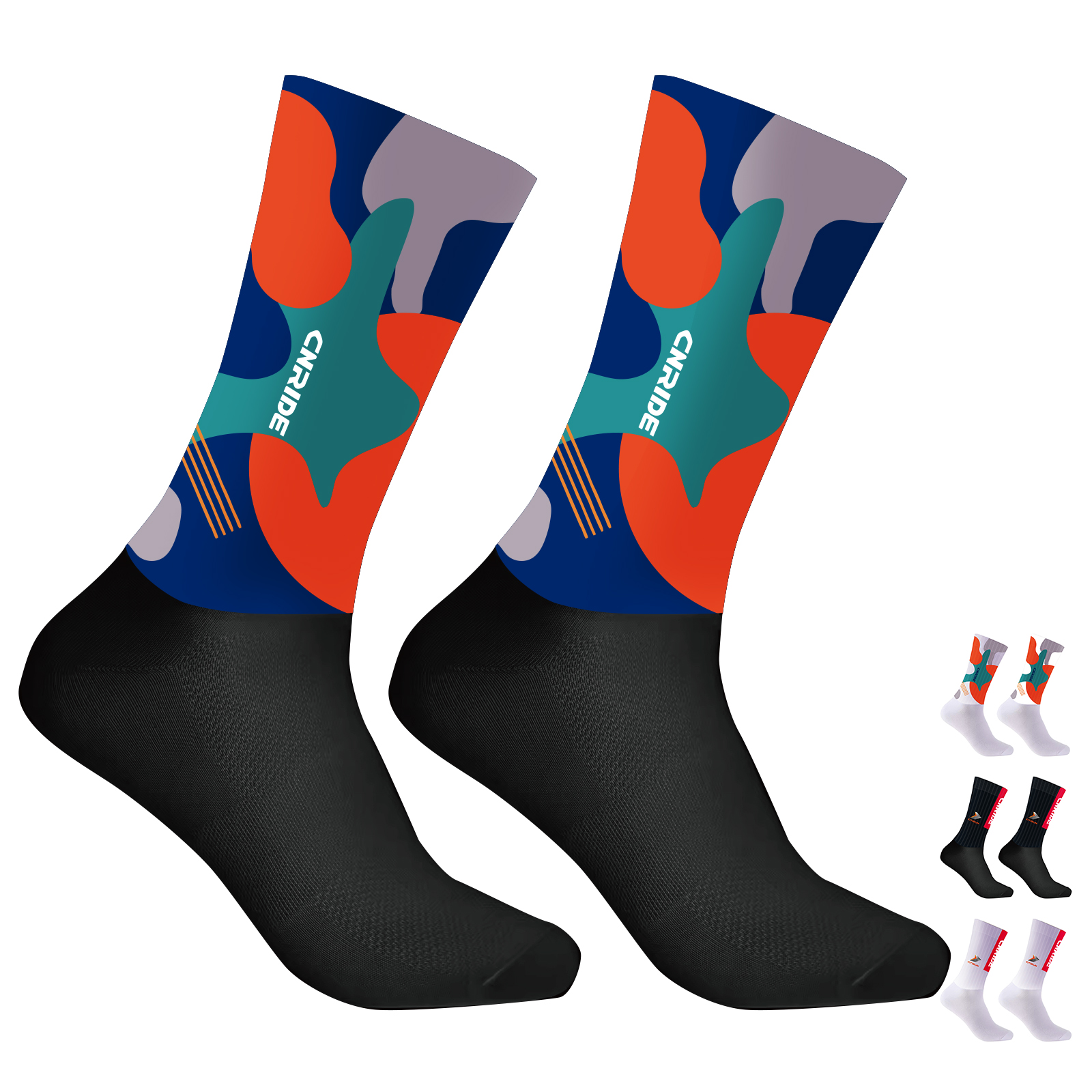 公路自行车低风阻气动骑行袜