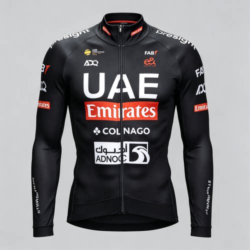 UAE秋冬季公路车长袖骑行服