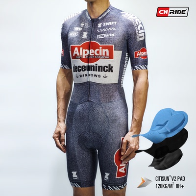 欧倍青车迷版公路车连体骑行服