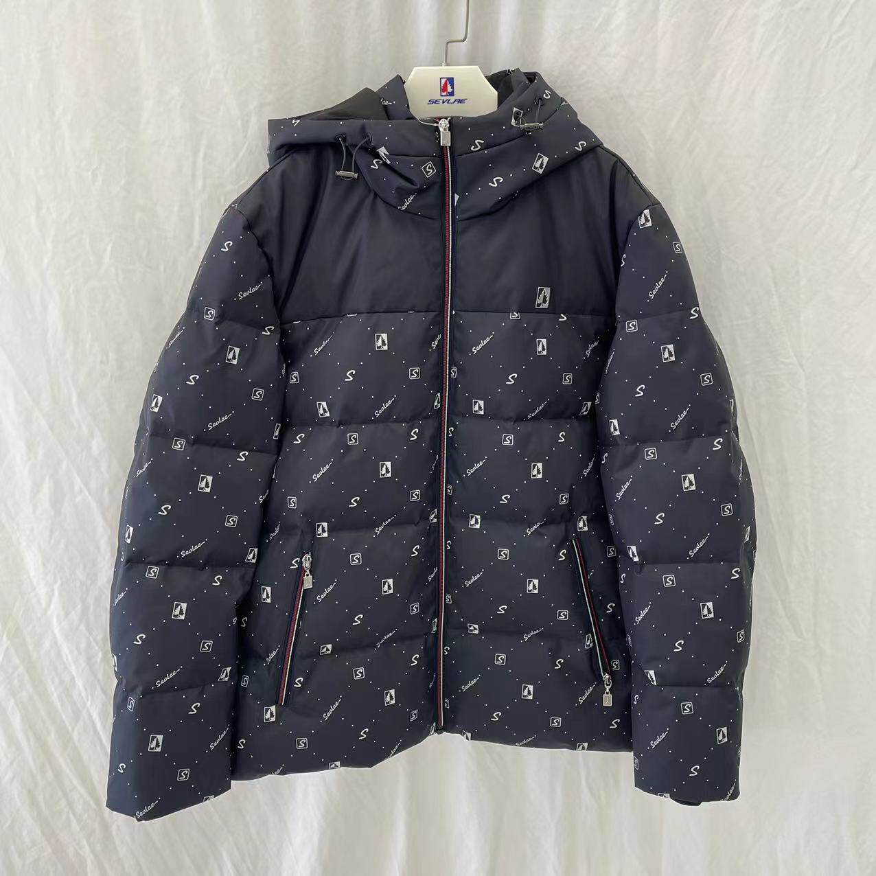 2023秋冬SEVLAE/圣弗莱专柜新品男式羽绒服F242394707