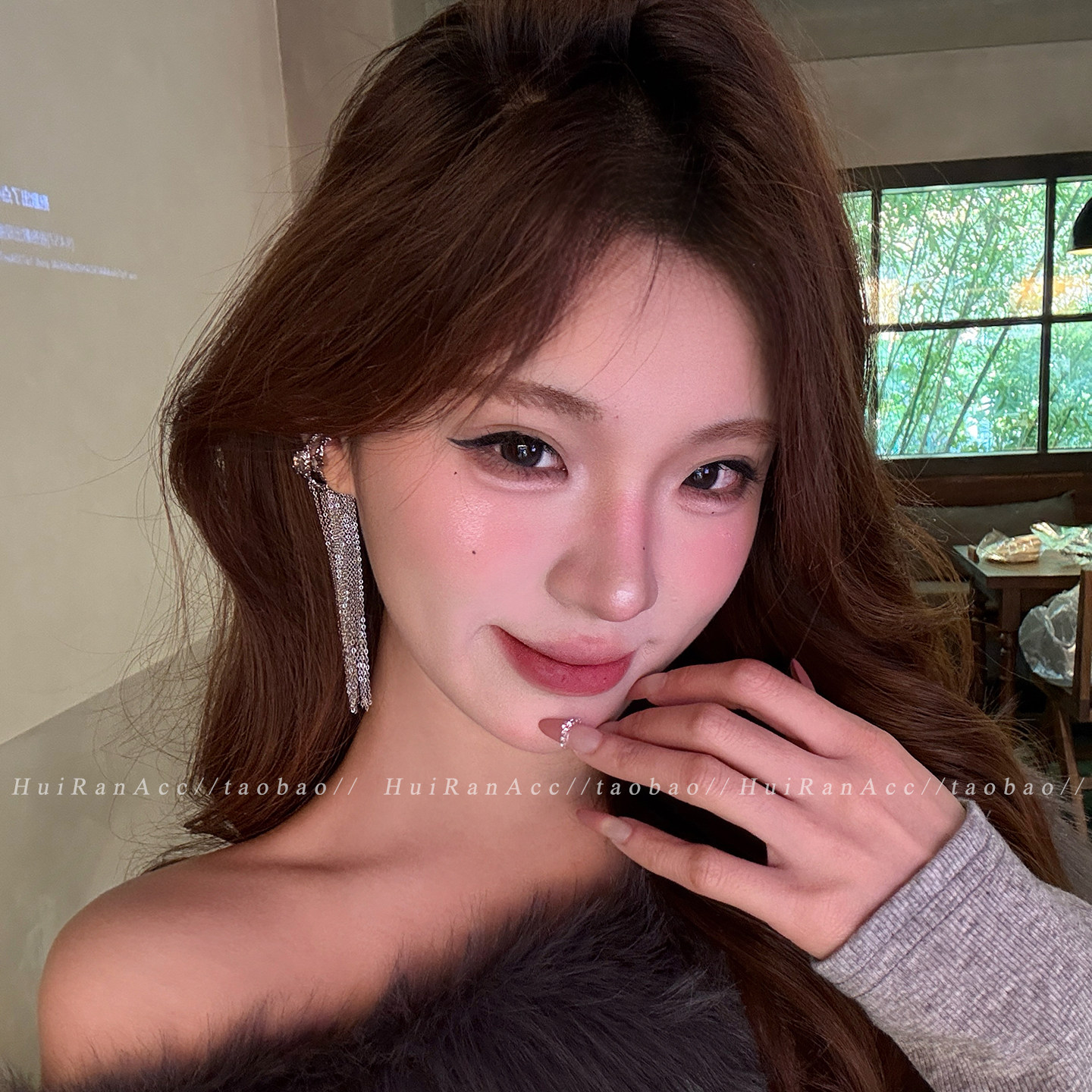 轻奢高级感流苏耳骨夹耳环女2026新款耳挂精致独特气质无耳洞耳饰,饰品/流行首饰/时尚饰品新,耳环,淘宝优惠券,粉丝福利购,淘宝优惠卷