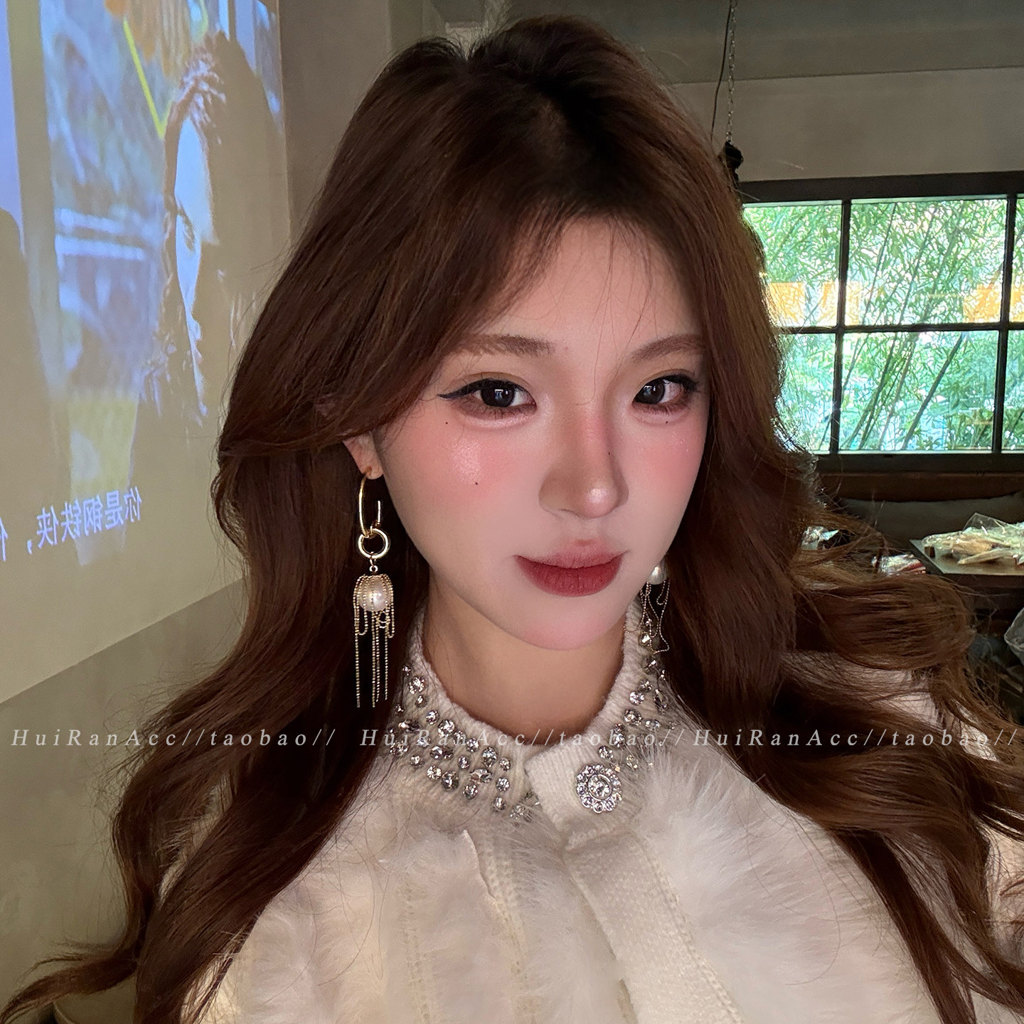 法式复古金色珍珠流苏耳钉女轻奢小众设计感耳环时尚气质绝美耳饰,饰品/流行首饰/时尚饰品新,耳环,淘宝优惠券,粉丝福利购,淘宝优惠卷