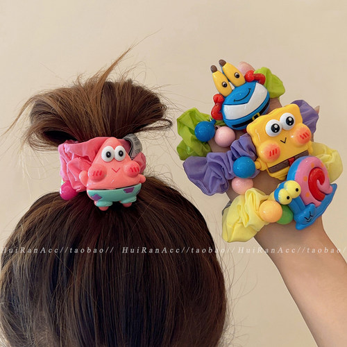 卡通系列少女发绳头饰