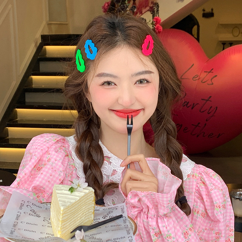 发夹可爱碎发夹高级感侧边夹子图片
