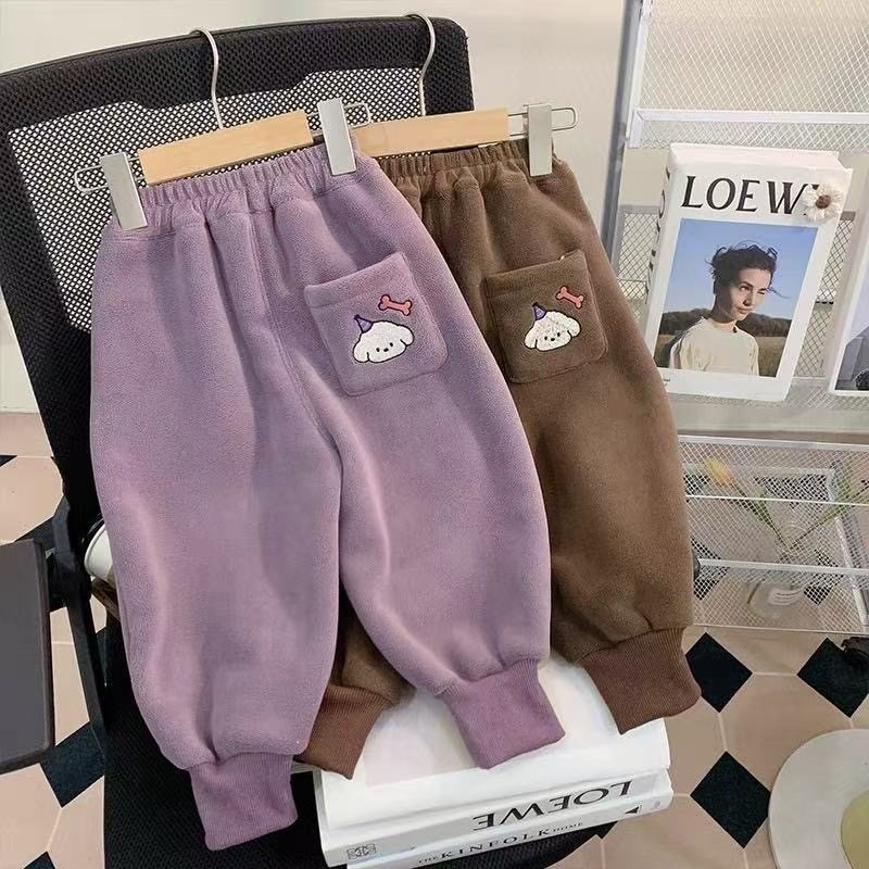 男女童2026 秋冬季新款奥粒绒宝宝童装休闲可爱简约个性ins卫裤,童装/婴儿装/亲子装,儿童运动裤,淘宝优惠券,粉丝福利购,淘宝优惠卷